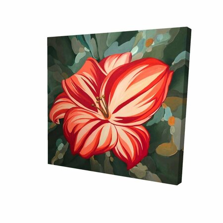 FONDO 12 x 12 in. Blooming Daylilies-Print on Canvas FO2793469